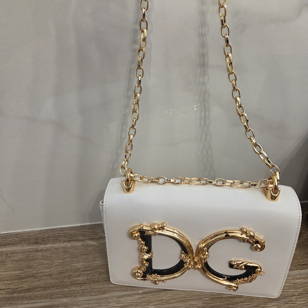 Dolce & Gabbana White DG Devotion Shoulder Bag - Picture 3 of 11